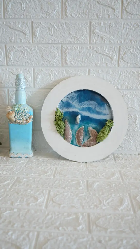 10'' Beach Theme Wall Plate