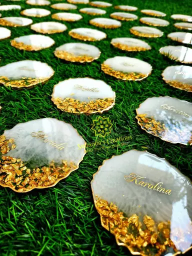 4" Personalized Tea-Coasters 