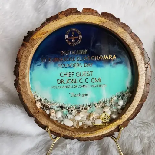 10" Mango Wood Resin Frame (Momento)