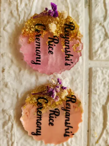 2" Customized Fridge Magnet For Rice Eating Ceremony as Souvenir 
